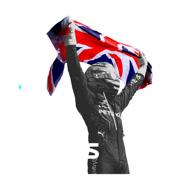 Lewis Hamilton Silverstone Celebration - Black