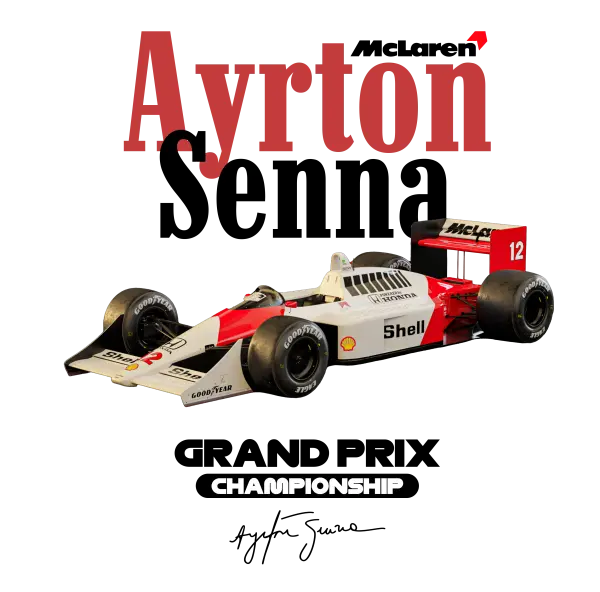 Ayrton Senna MP4/4 Heritage - White