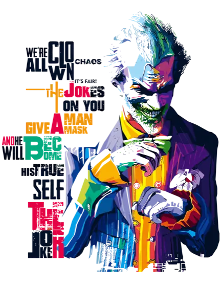Joker Quote Portrait