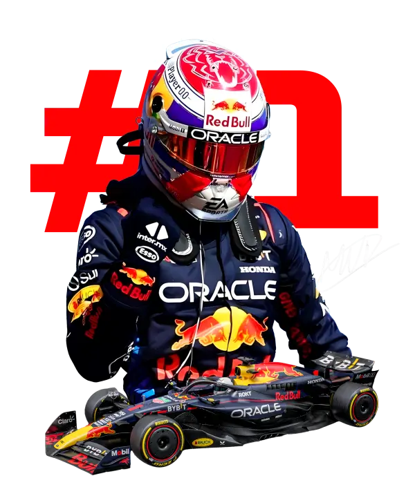 Max Verstappen Number One - Black